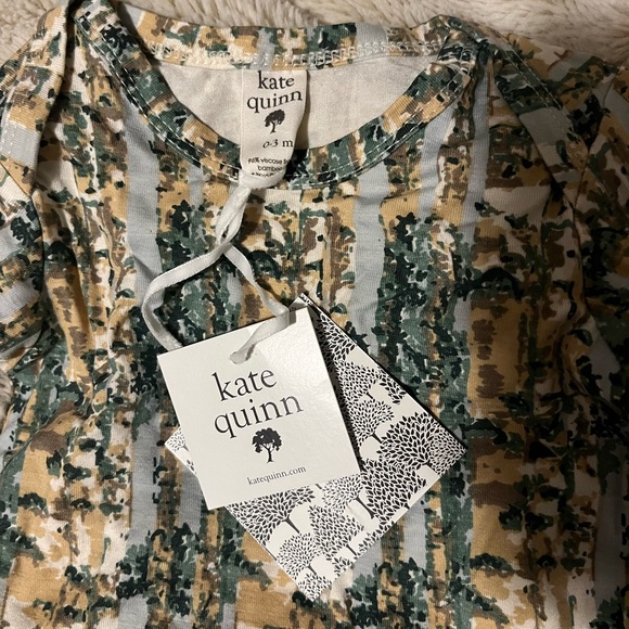 Kate Quinn Forest Pattern Baby Outfit - Picture 2 of 2
